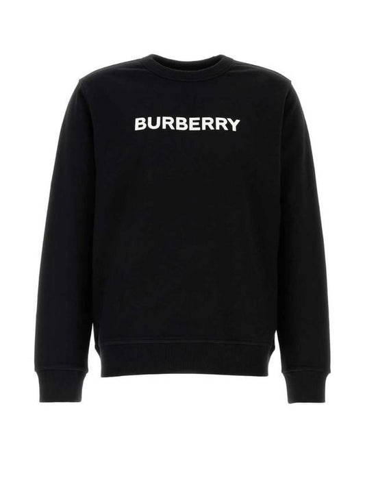 Burberry Logo Print Sweatshirt Black