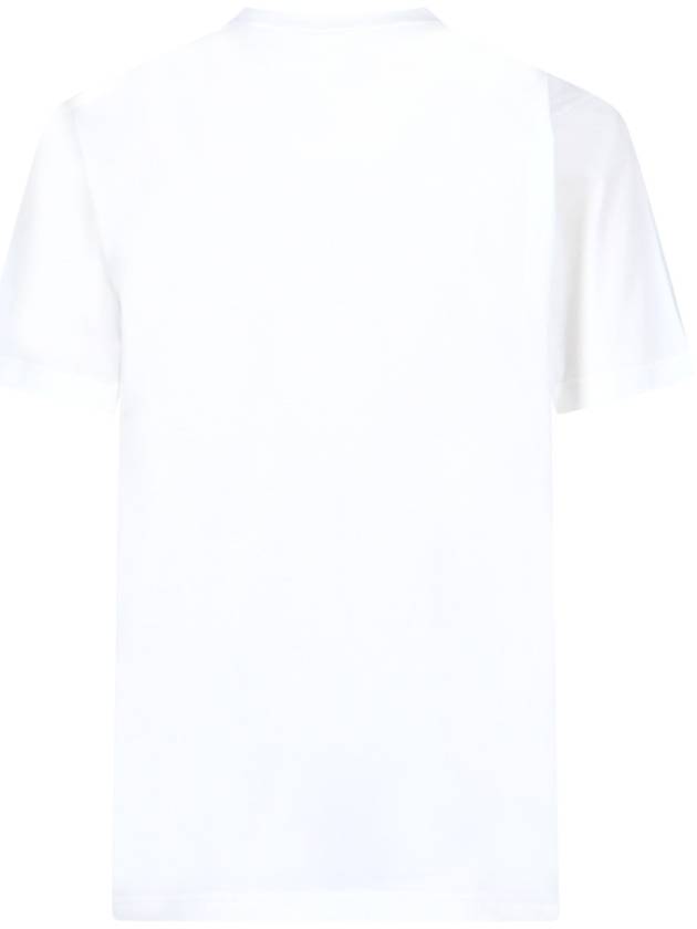 Burberry Logo Cotton Short Sleeve T-Shirt White