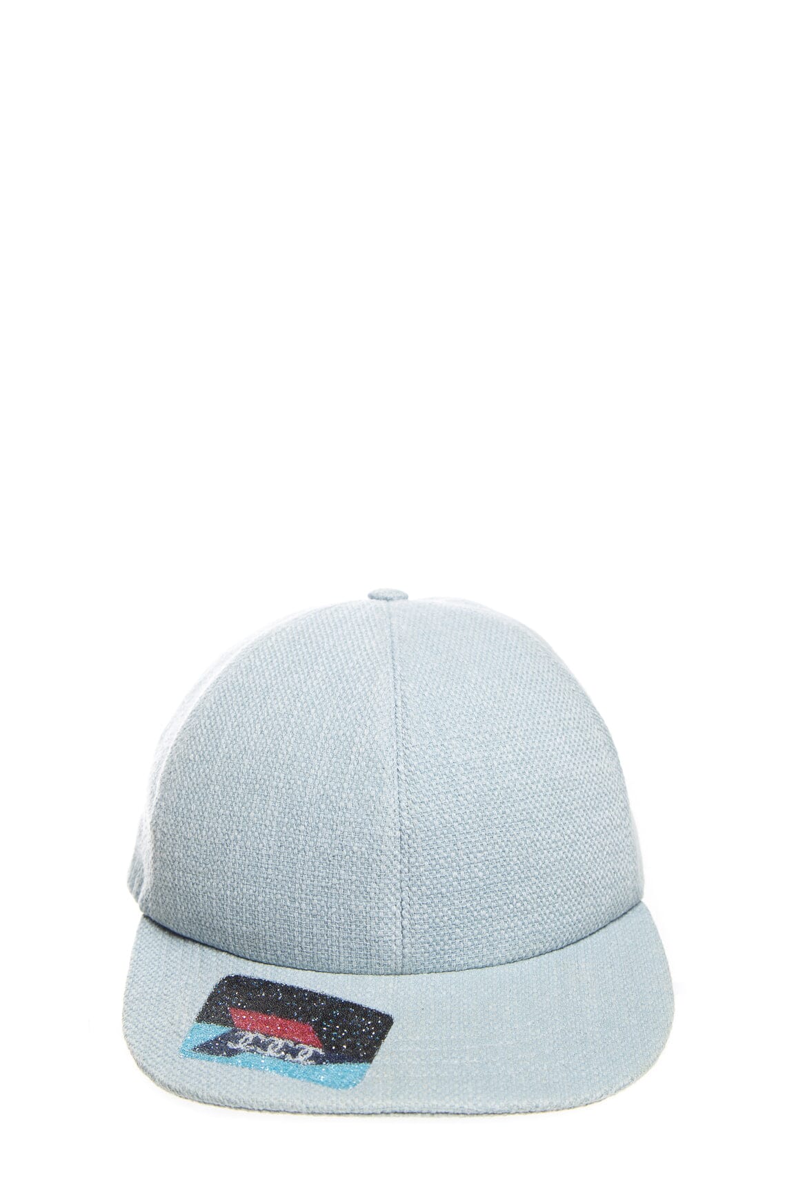Chanel Blue Denim Airline CC Baseball Hat