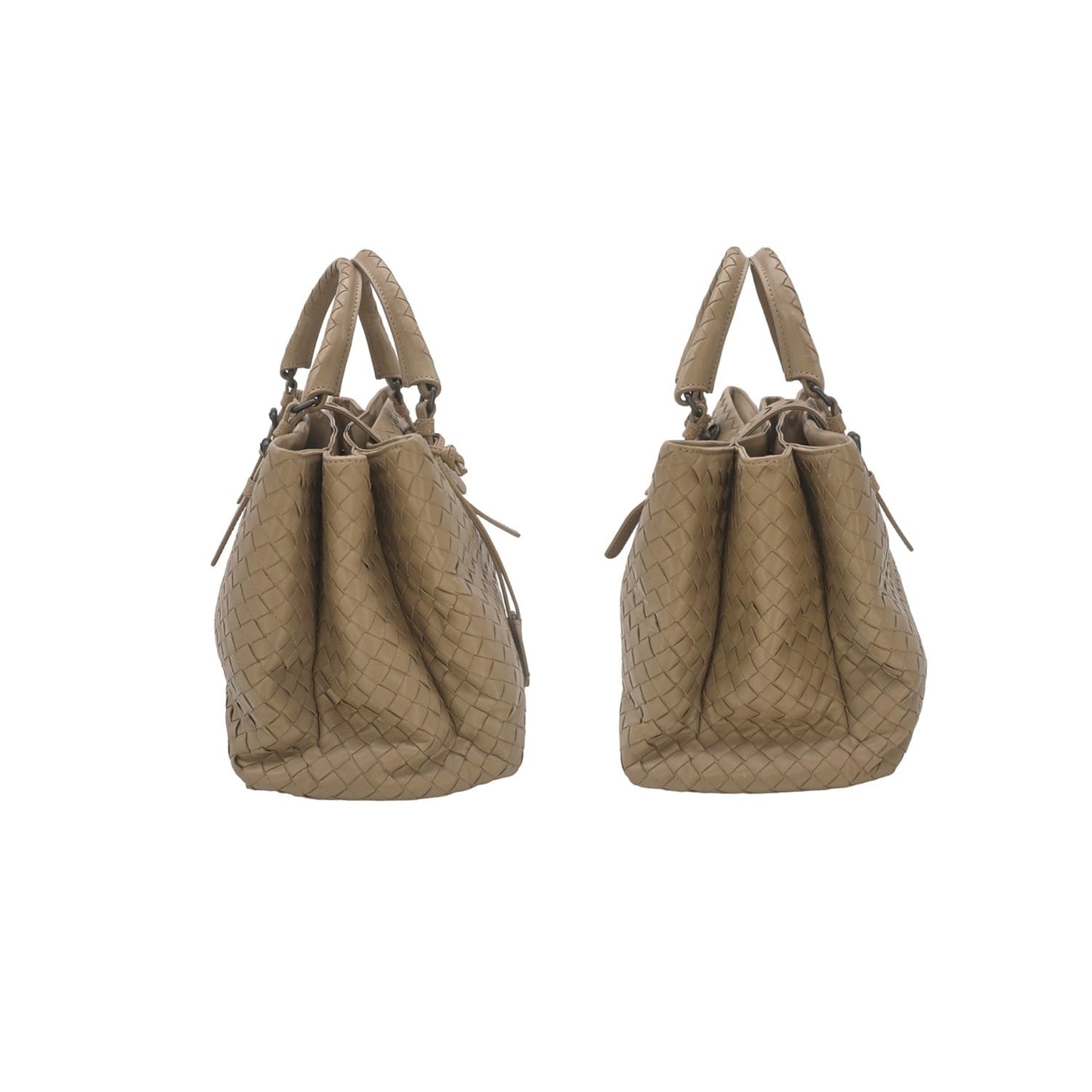 Bottega Veneta Intrecciato Roma Small Top Handle Bag