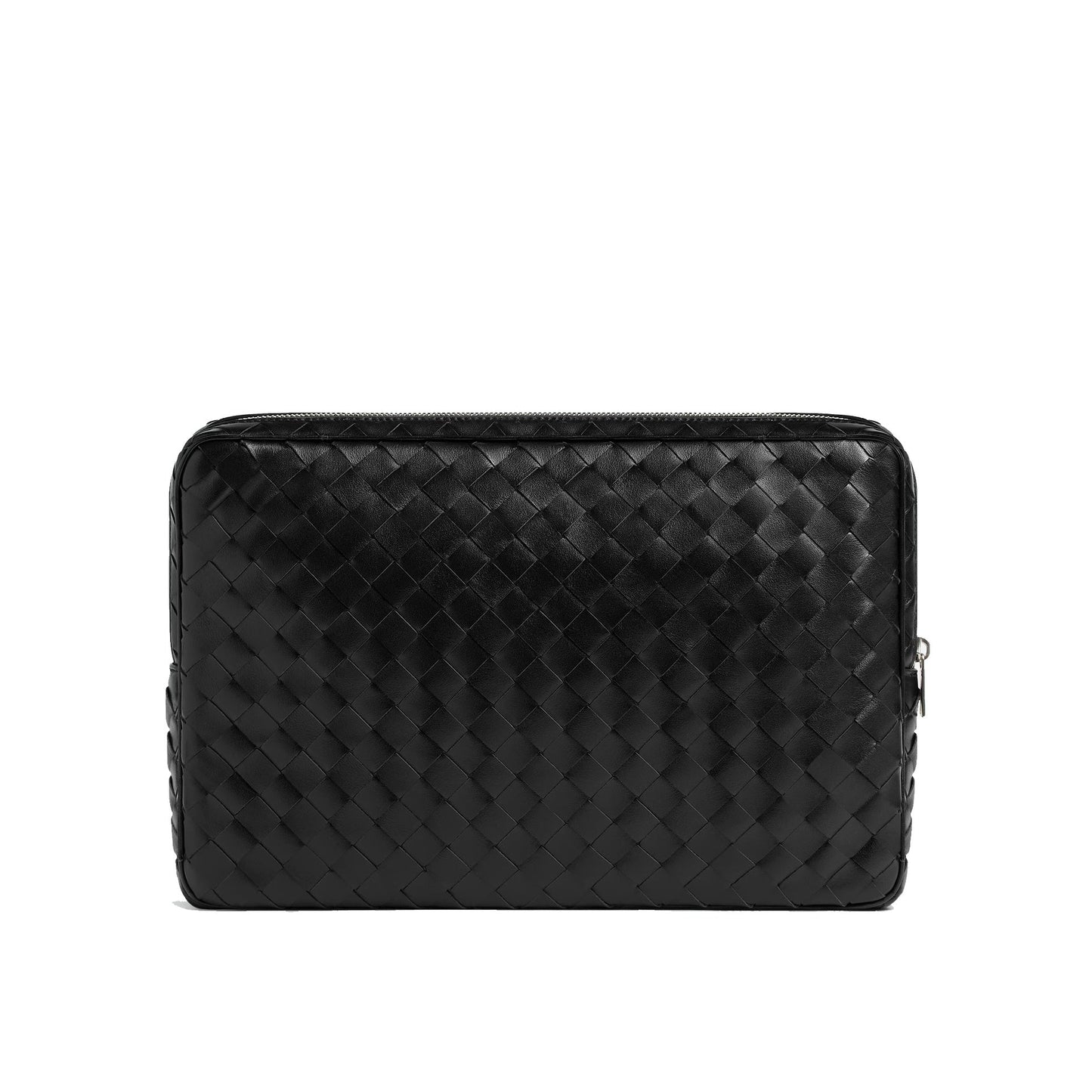 Bottega Veneta Intrecciato Zippered Laptop Case Bag Men
