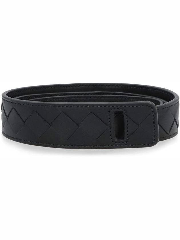 Bottega Veneta Regular Belt 776052V2Q81 1000 BLACK