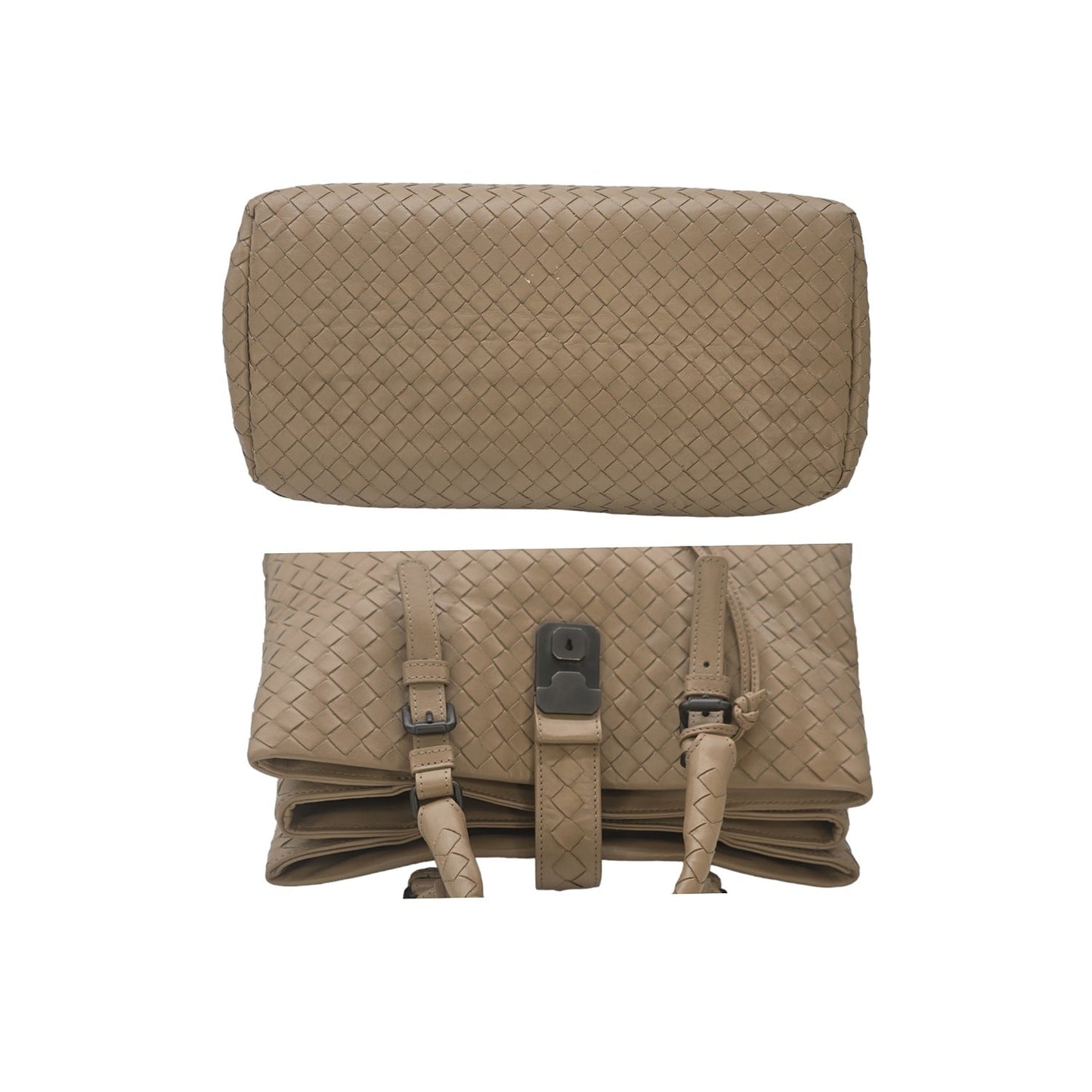 Bottega Veneta Intrecciato Roma Small Top Handle Bag