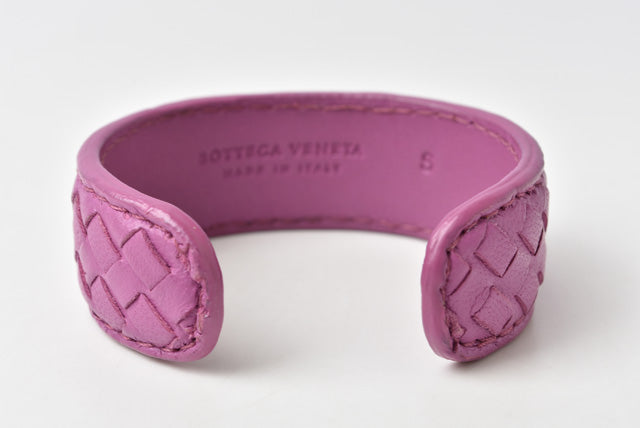Bottega Veneta Nappa Bracelet/Bangle Light Purple