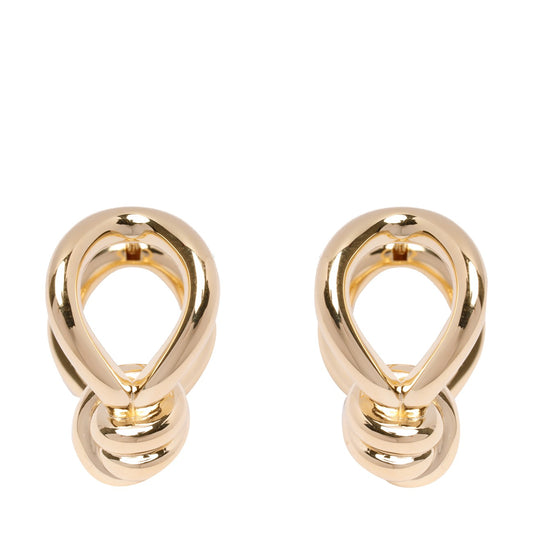 Bottega Veneta Women Circular Knot Earrings
