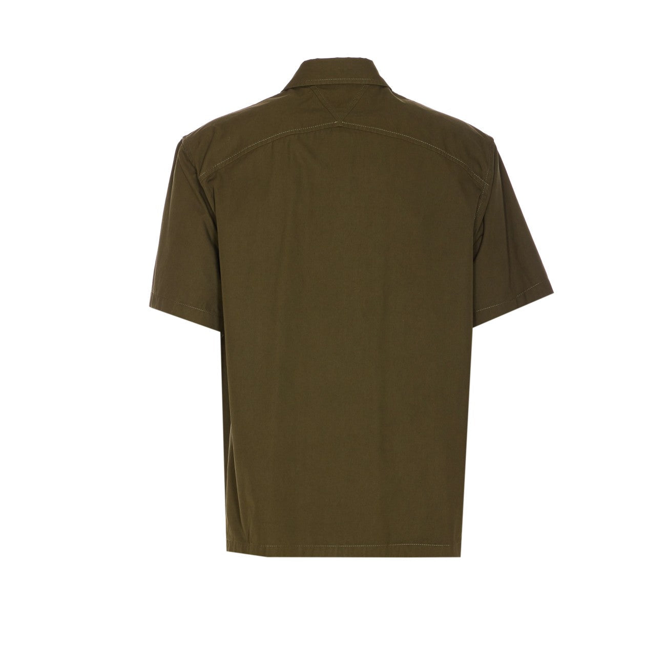 Bottega Veneta Men Cotton Twill Shirt