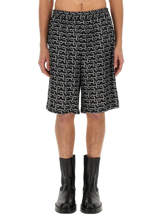 Burberry Silk Bermuda WITH B Motif 8089043 B9593 B0011101937