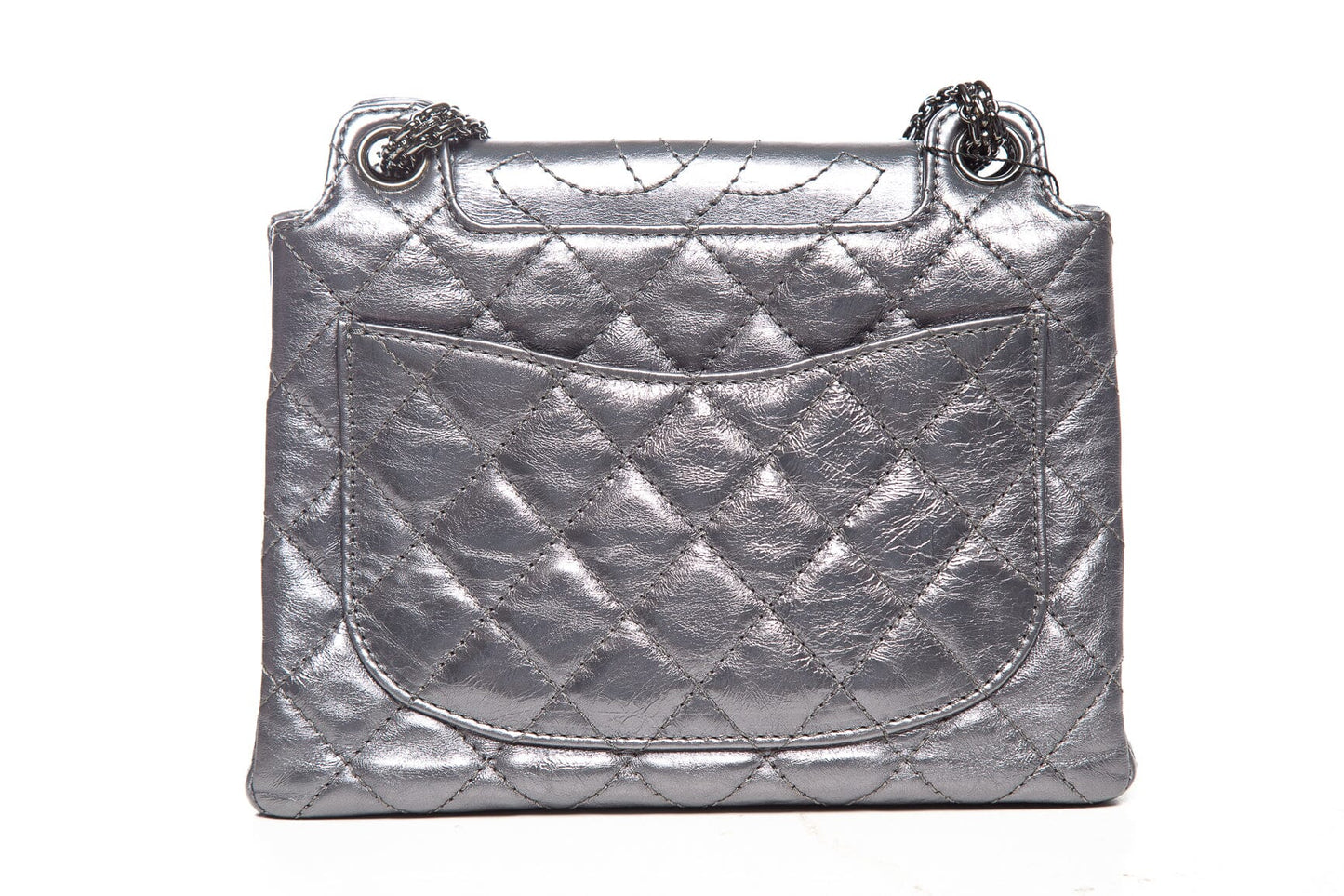 Chanel Silver Re Issue Handbag