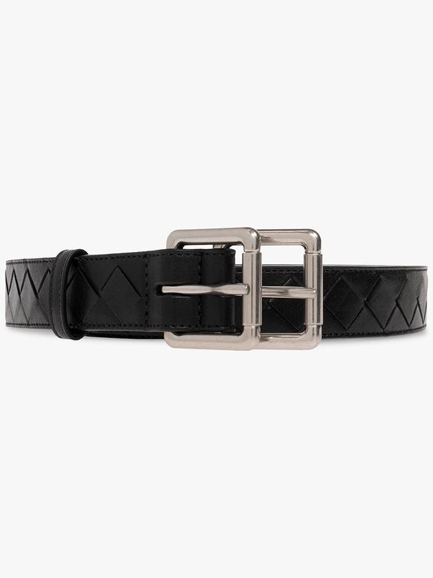 Bottega Veneta 23 ss Intercciato Double Buckle Belt 730774 V2OT1 8803 B0110811659