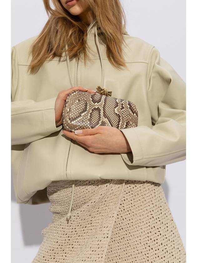 Bottega Veneta Bottega Veneta ‘Knott Small’ Clutch, Women's, Beige