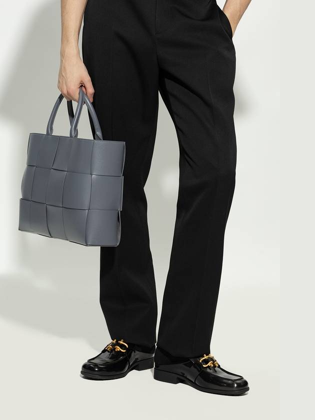 Bottega Veneta Bottega Veneta ‘Arco Medium’ Shopper Bag, Men's, Grey