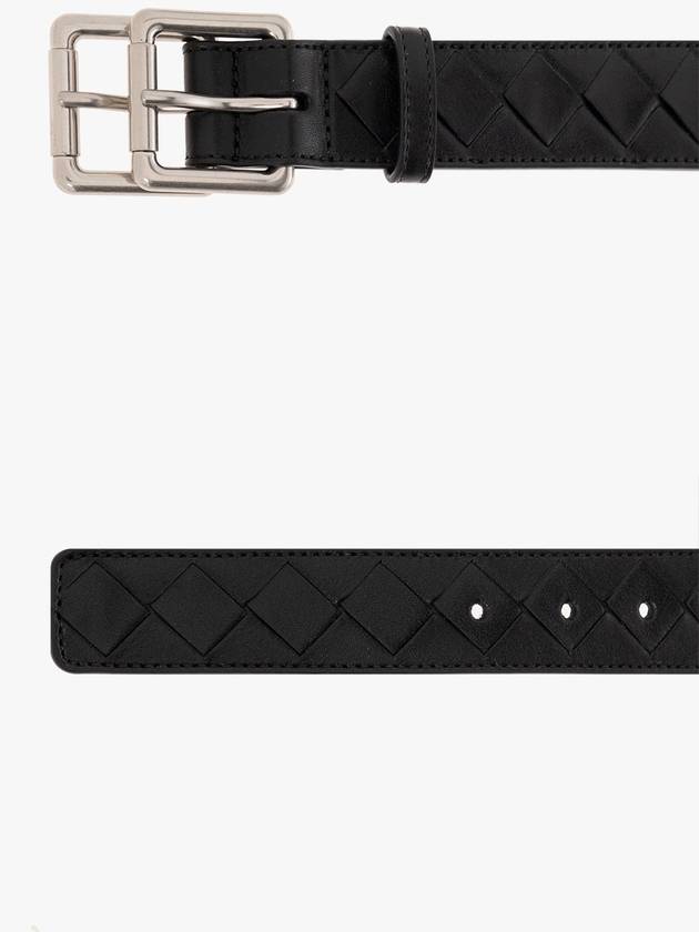 Bottega Veneta 23 ss Intercciato Double Buckle Belt 730774 V2OT1 8803 B0110811659
