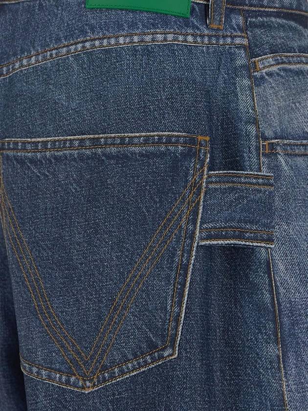Bottega Veneta Straight Denim Jeans Blue
