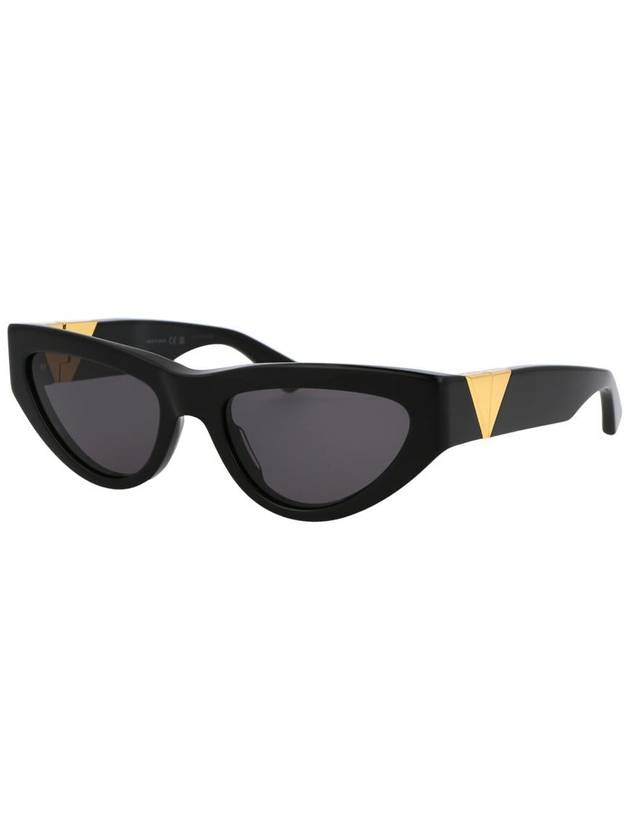 Bottega Veneta Sunglasses BV1176S 001 001 BLACK BLACK GRAY