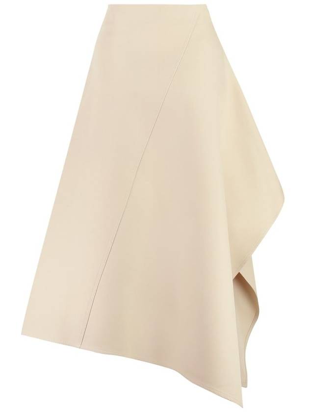 Bottega Veneta Cotton Asymmetric Skirt 744509V0BT09016