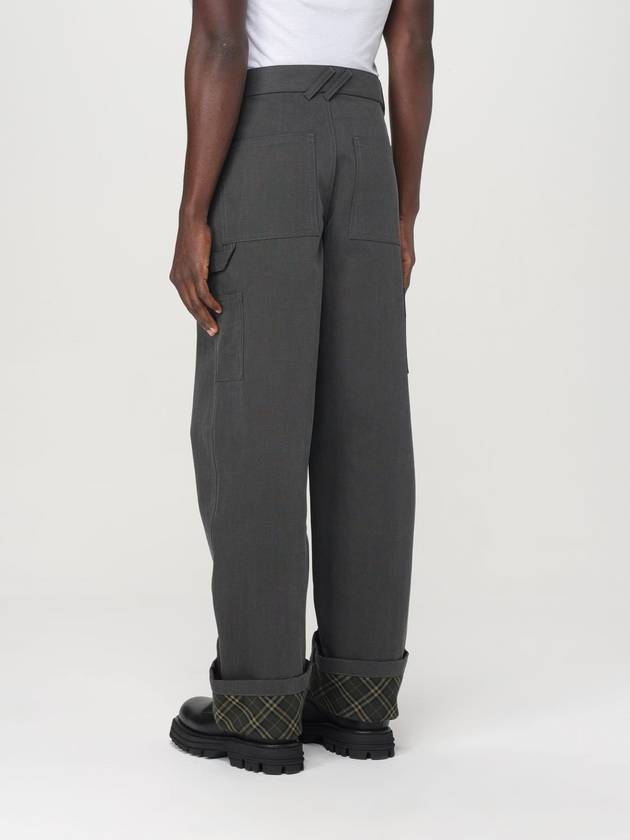 Burberry Cotton Carpenter Straight Pants Black