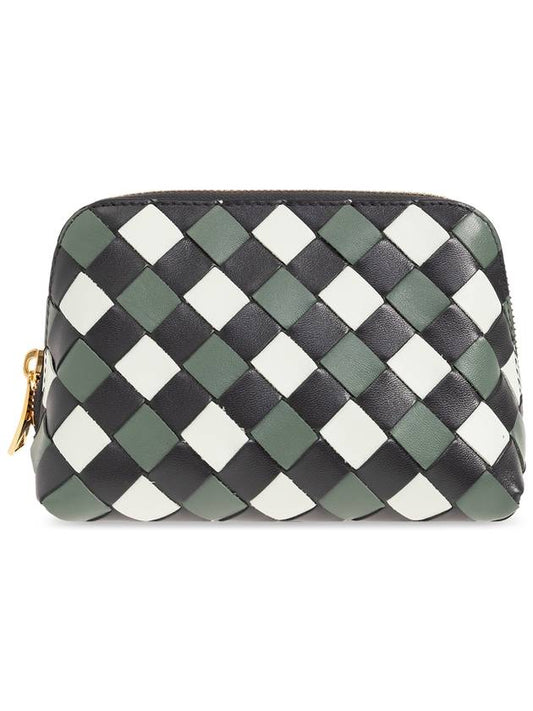 Bottega Veneta Bottega Veneta Leather Wash Bag, Women's, Multicolour