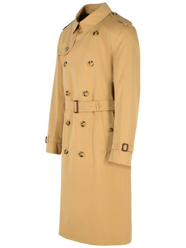 Burberry Long Kensington Heritage Trench Coat Honey