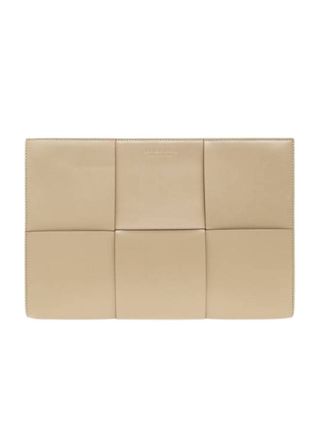 Bottega Veneta Acro Document Case Men’s Beige