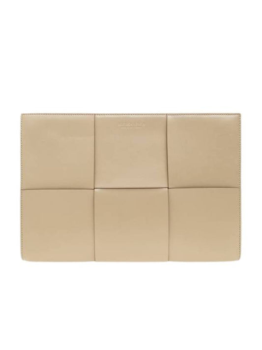 Bottega Veneta Acro Document Case Men’s Beige