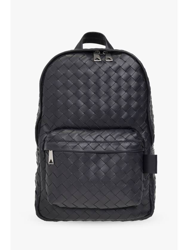 Bottega Veneta Intrecciato Small Calfskin Backpack Space