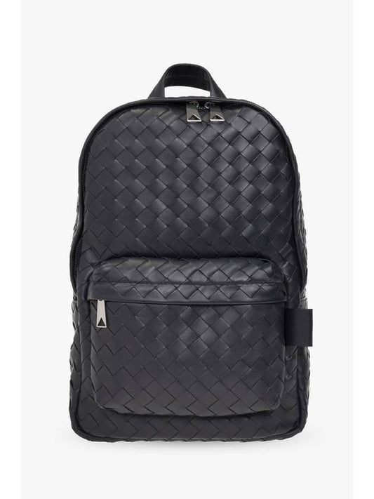 Bottega Veneta Intrecciato Small Calfskin Backpack Space