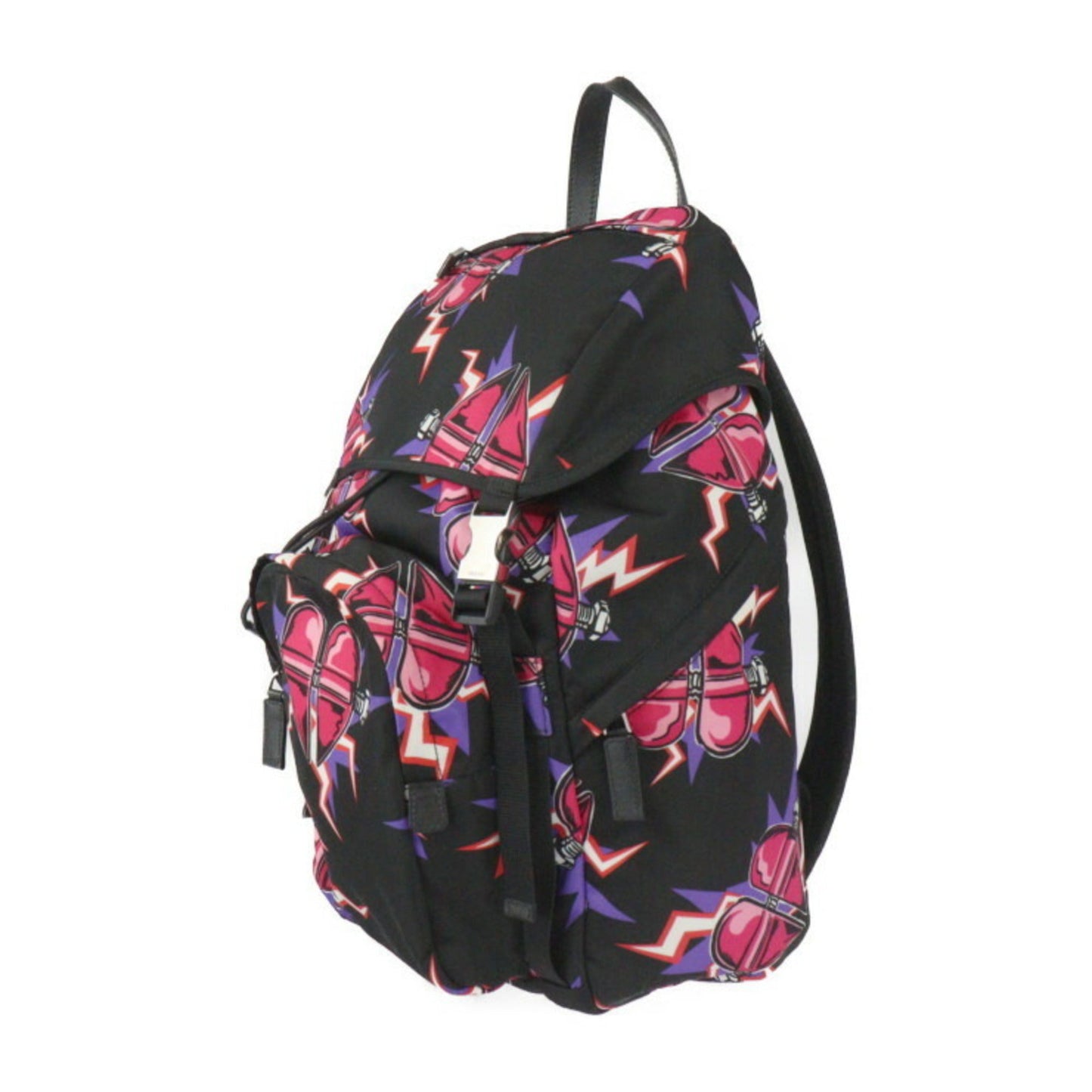 Prada  Nylon Backpack Handbag ()