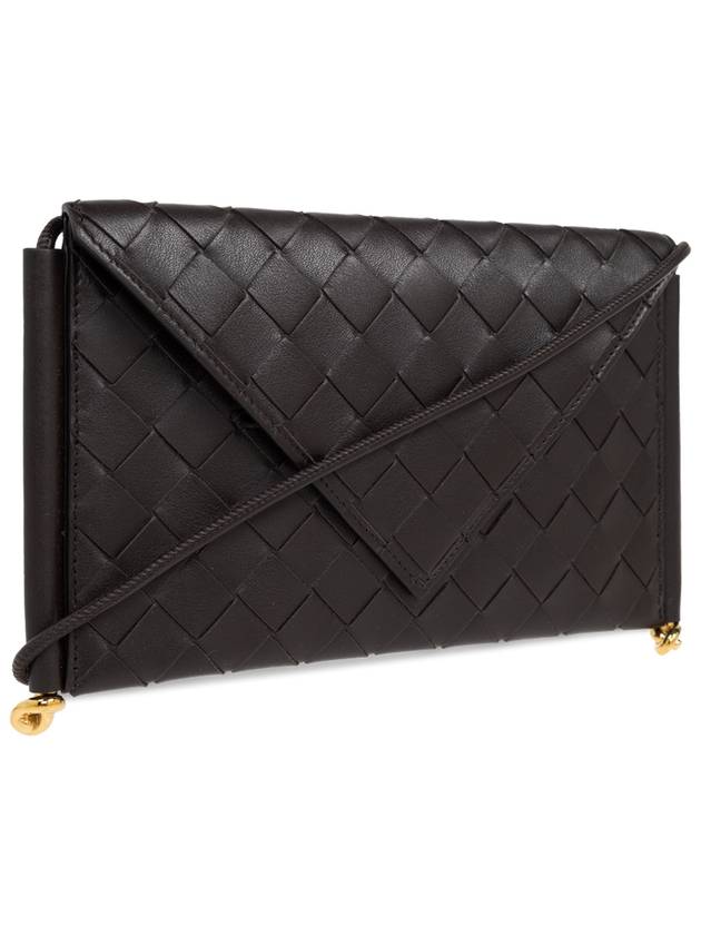 Bottega Veneta Women's Phone Cross Bag Black