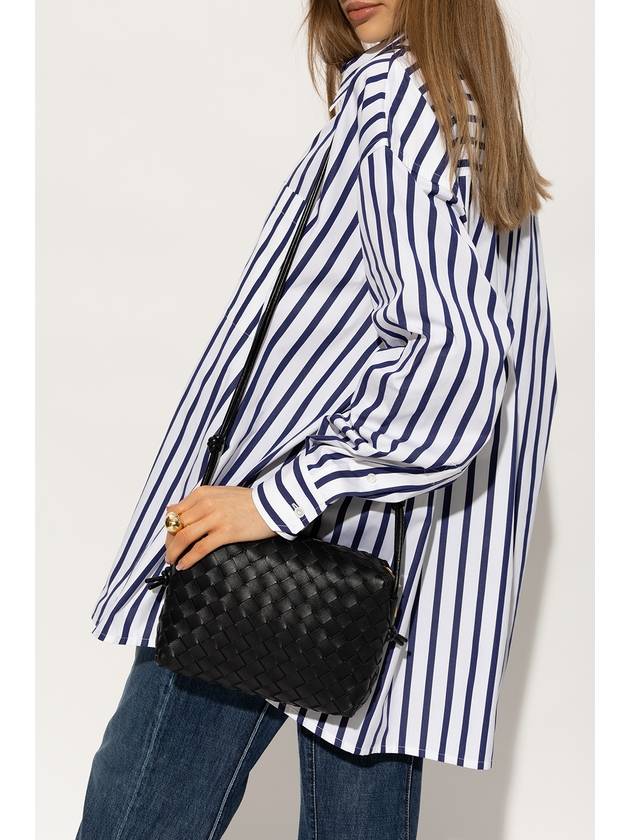 Bottega Veneta Loop Camera Small Cross Bag Black