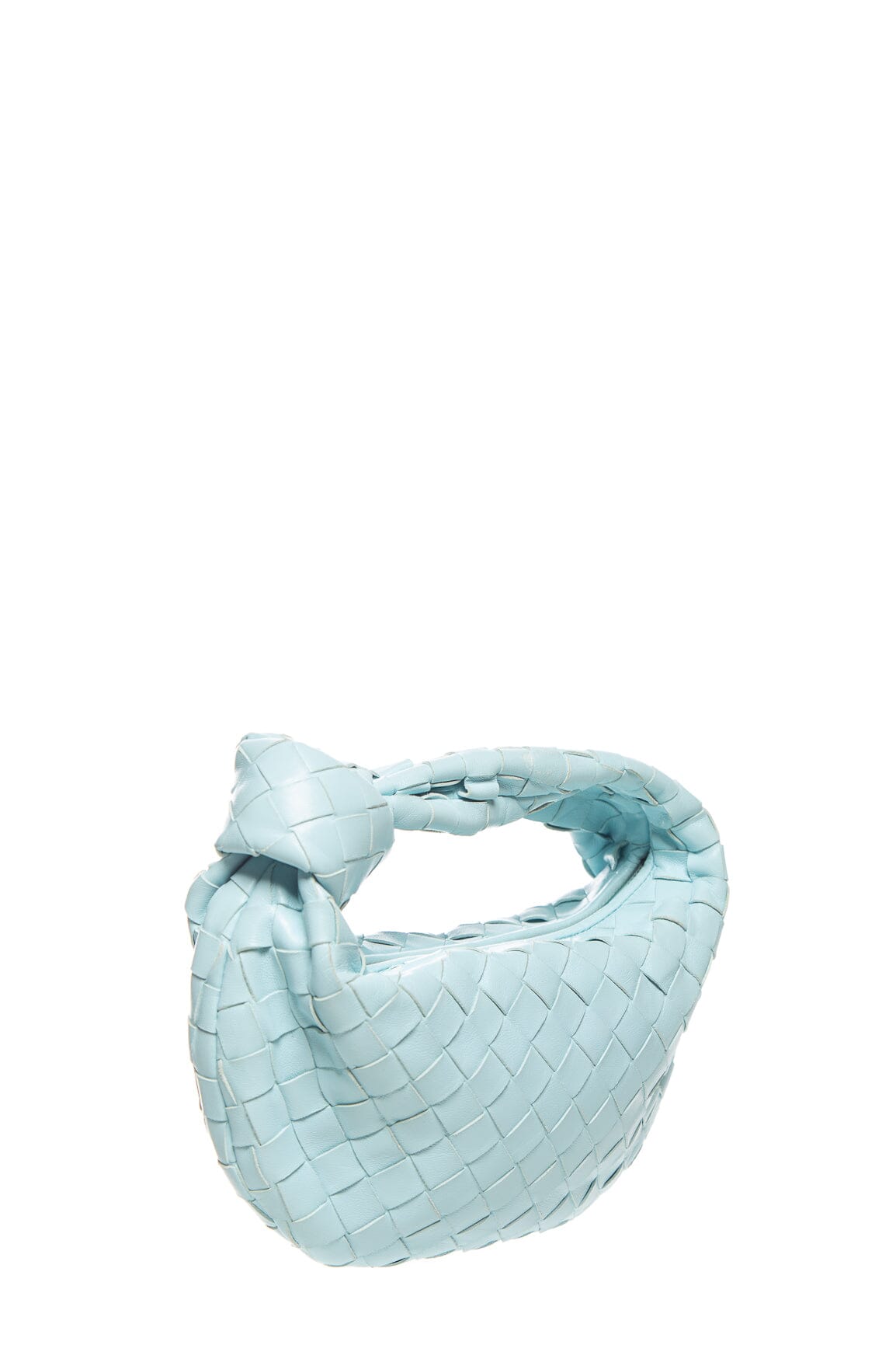 Bottega Veneta Baby Blue Mini Jodie Handbag