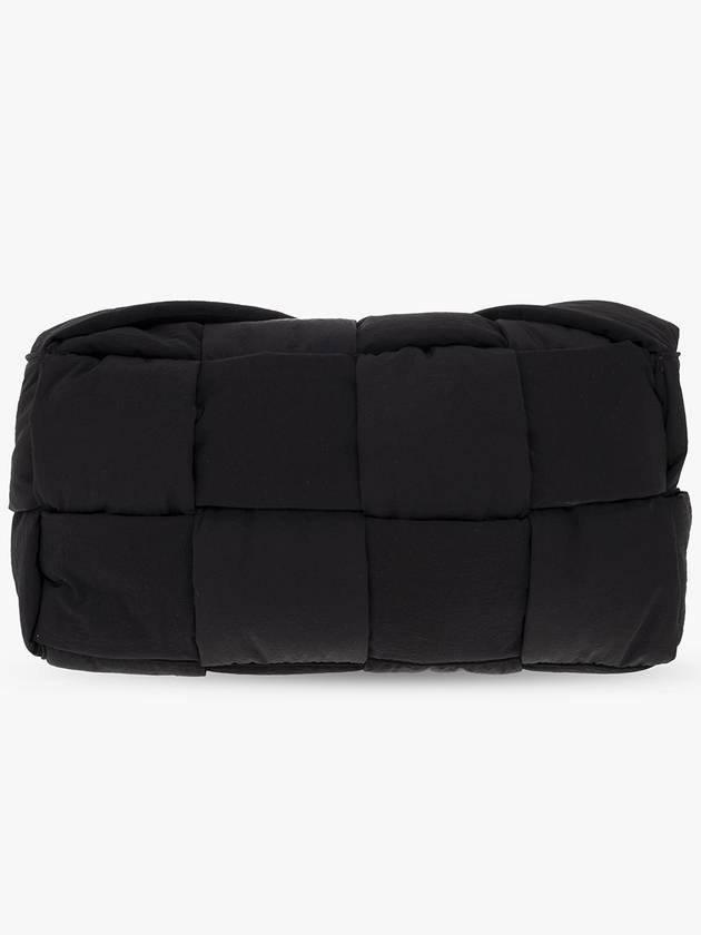 Bottega Veneta Padded Tech Cassette Cross Bag Black