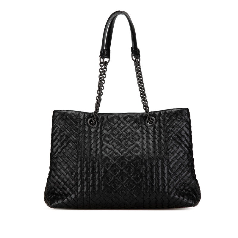 Bottega Veneta Intrecciato Leather Chain Shoulder Bag