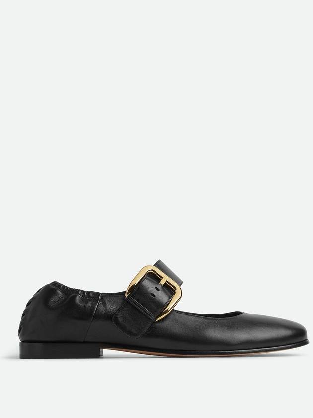 Bottega Veneta Astaire Mary Jane Ballerina Black