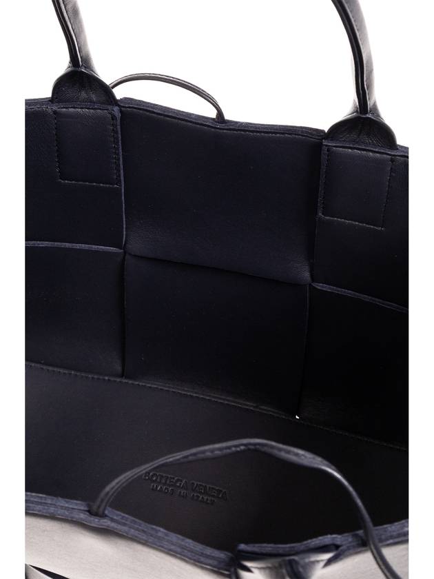 Bottega Veneta Arco Intrecciato Small Tote Bag Black