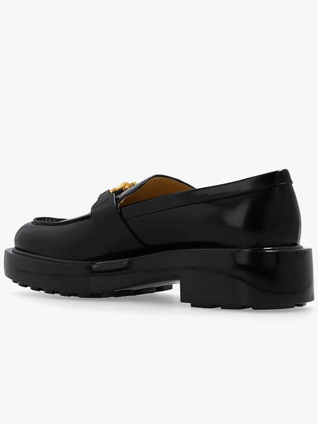 Bottega Veneta Leather Loafers Black