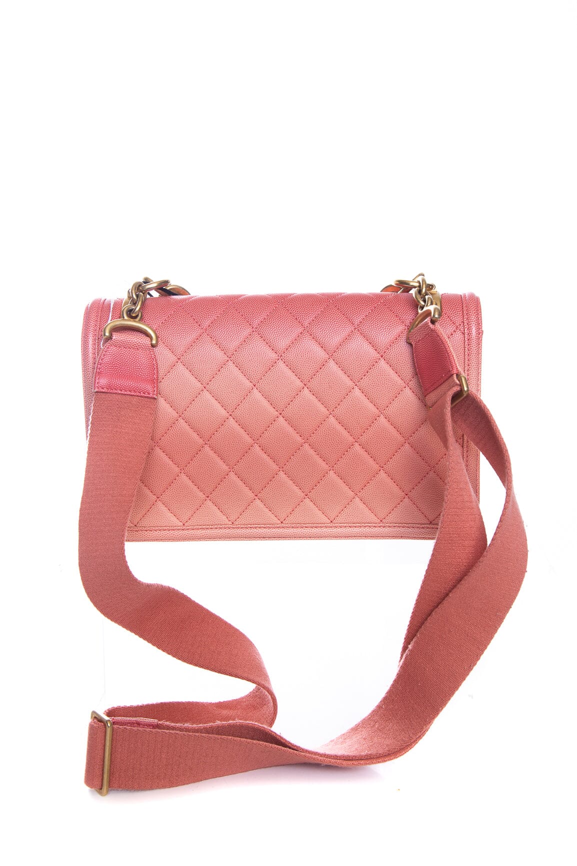 Chanel Salmon Sunset on The Sea Flap Cross-Body