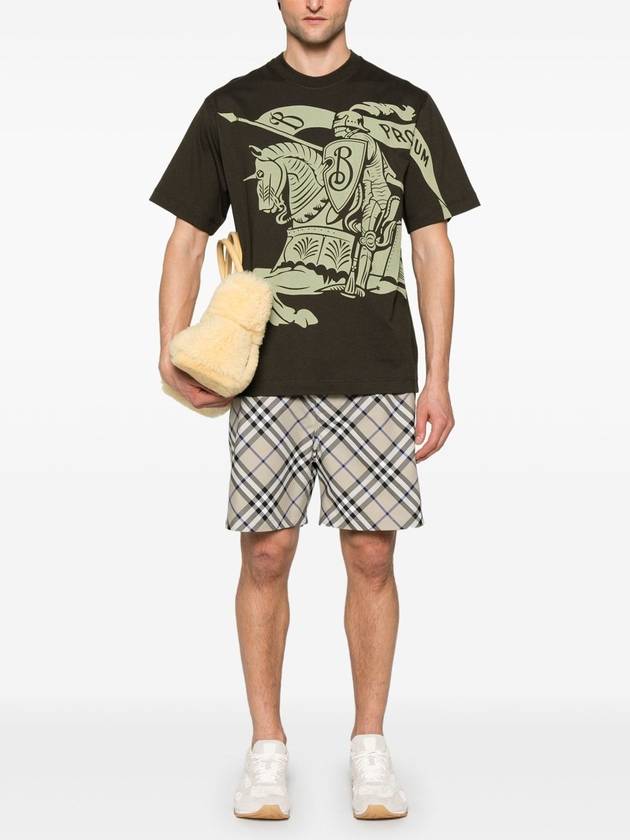 Burberry EKD Print Short Sleeve T-Shirt Olive