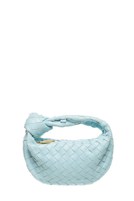 Bottega Veneta Baby Blue Mini Jodie Handbag
