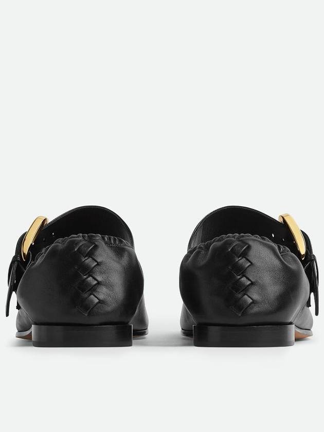 Bottega Veneta Astaire Mary Jane Ballerina Black