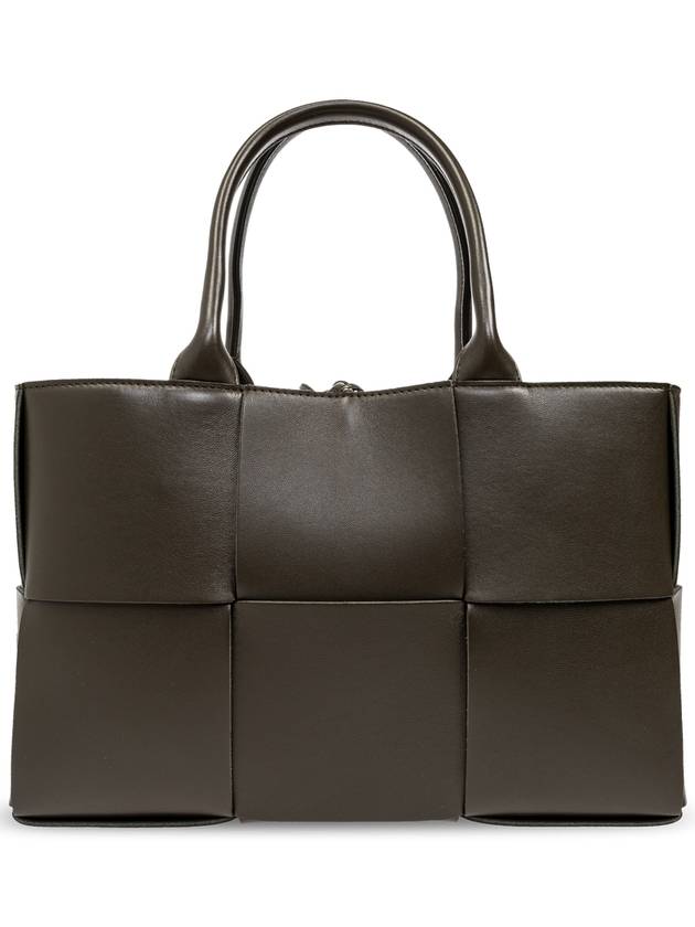 Bottega Veneta Arco Intrecciato Small Tote Bag Brown