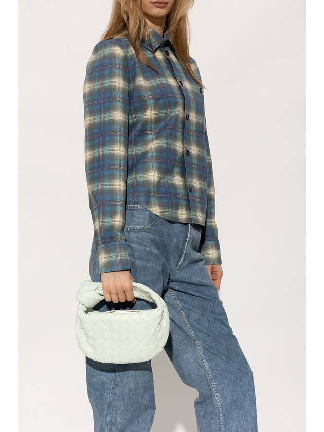 Bottega Veneta Jodie Intrecciato Small Tote Bag Green