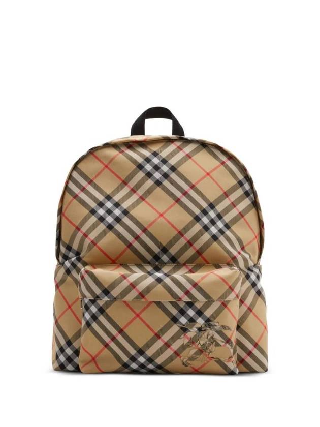 Burberry Nova Check Backpack Beige