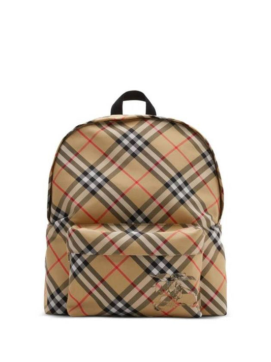 Burberry Nova Check Backpack Beige
