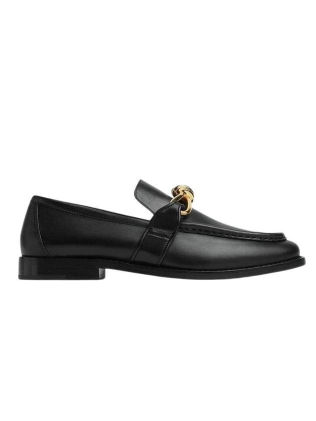 Bottega Veneta Astaire Leather Loafers Black