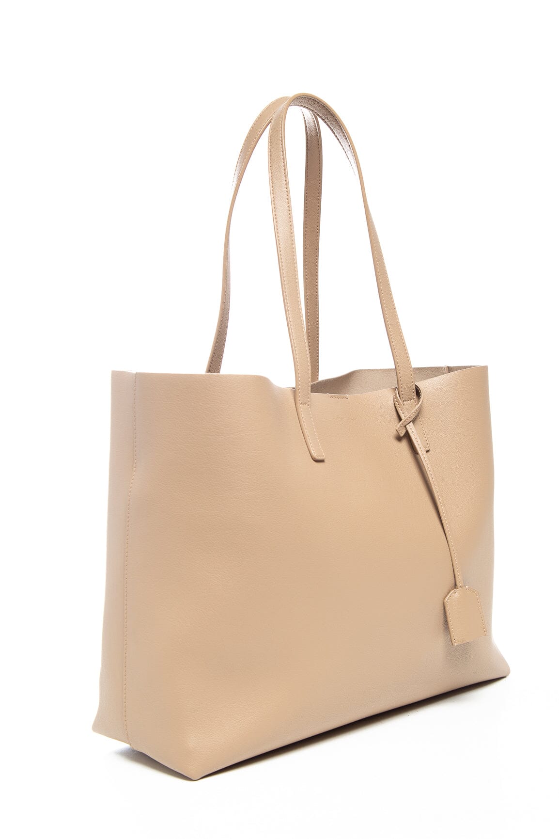 Saint Laurent Tan East West Shopper Tote