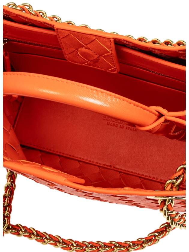 Bottega Veneta Bottega Veneta Shoulder Bag ‘Andiamo Small’, Women's, Orange
