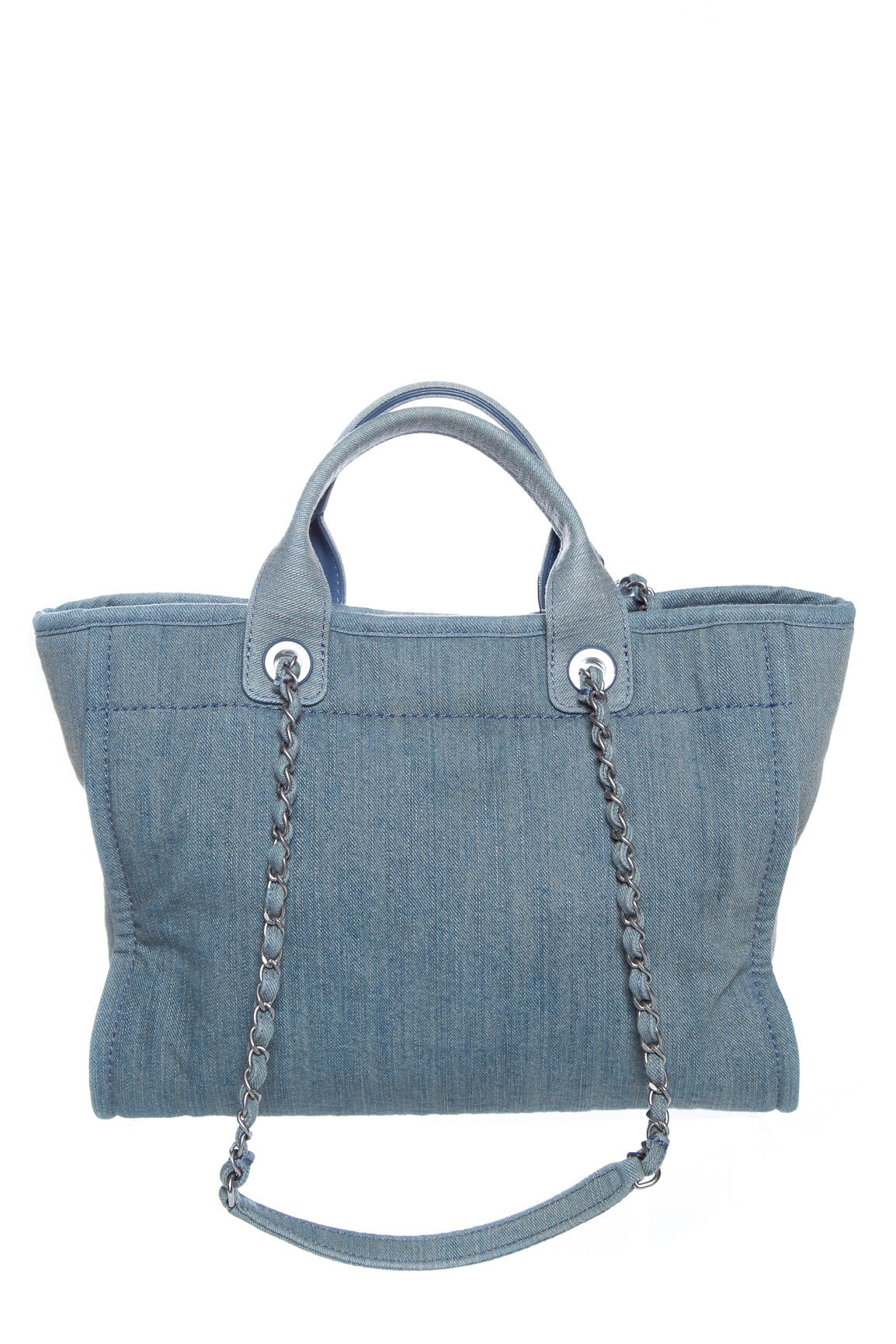 Chanel 2022+ Denim Deauville Handbag