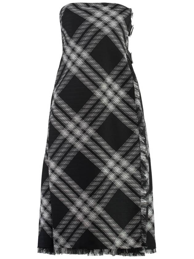 Burberry 24 ss Wool KILT Dress WITH Check Motif 8083033A7680 B0651009600