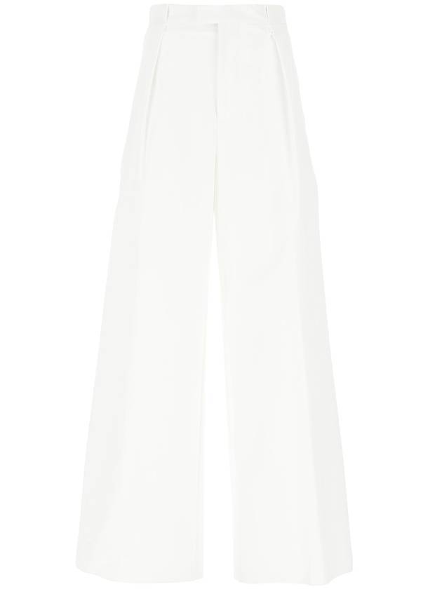 Bottega Veneta Stretch Nylon Leg Wide Pants