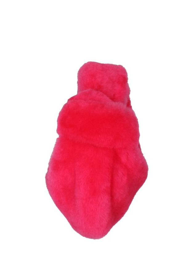 Bottega Veneta Jodie Small Shearling Tote Bag Pink